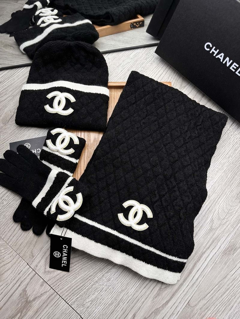 Chanel Caps Scarfs